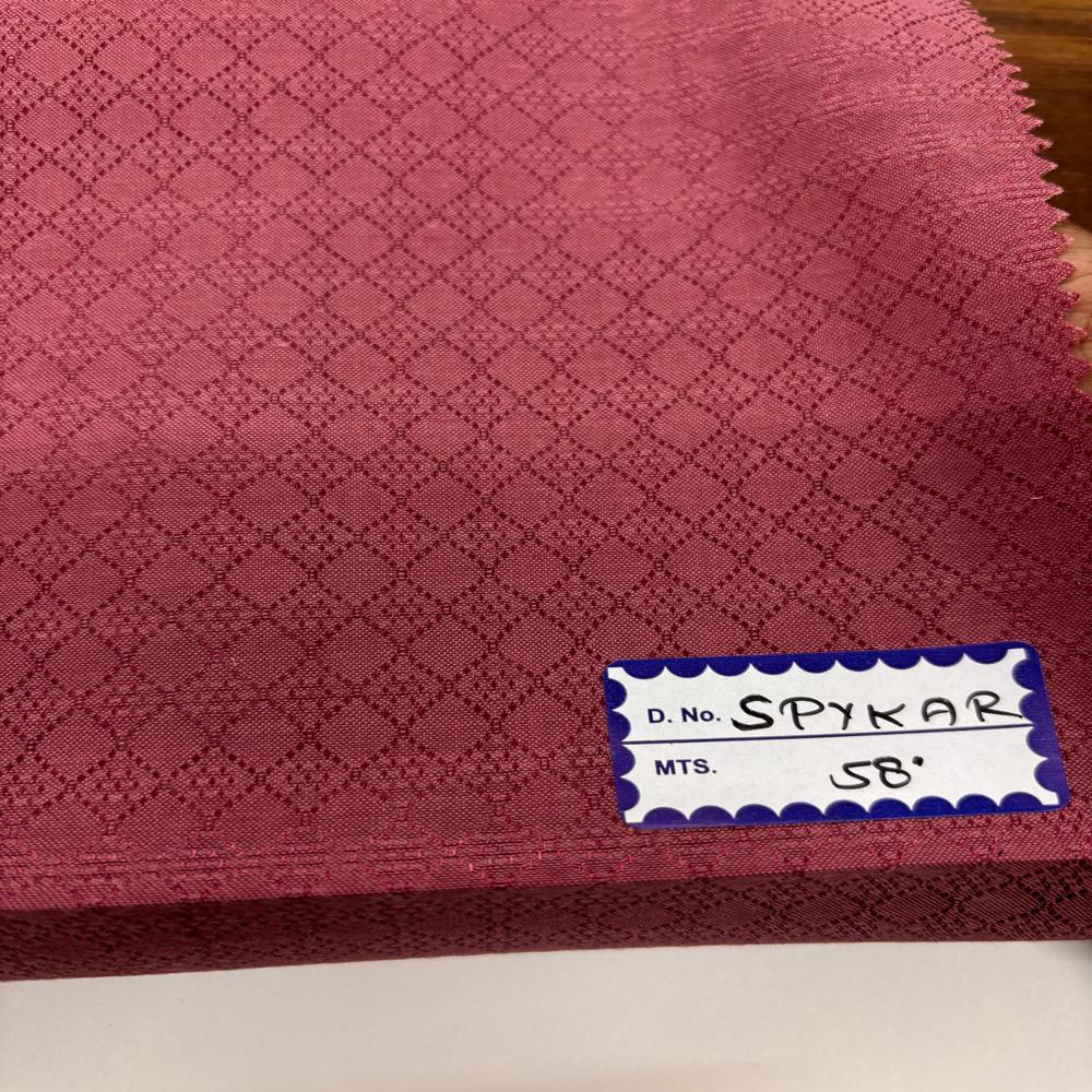 POLY LINEN JACQUARD FABRIC