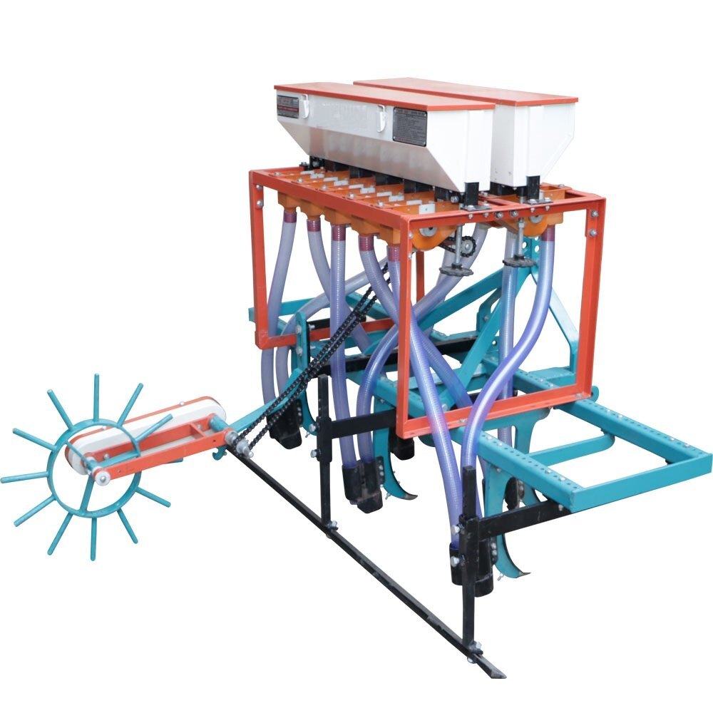 1 Hp Color Coated Seed Drill - Automatic Grade: Semi-Automatic