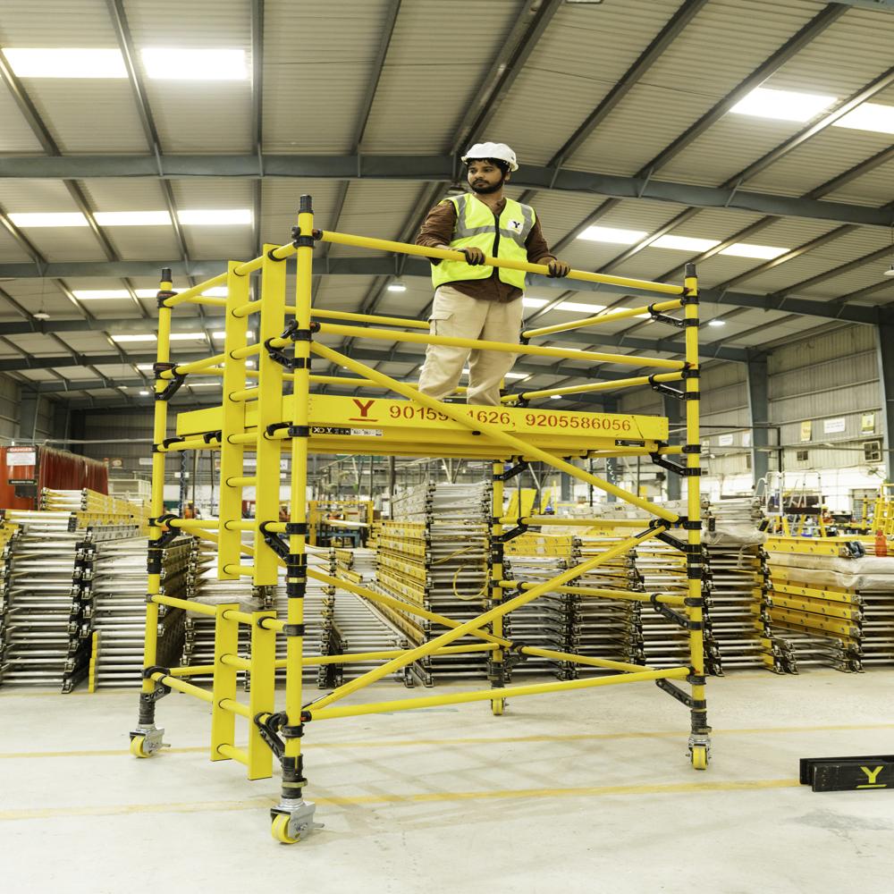 Electrical Shockproof FRP (Fiberglass) Scaffold Tower