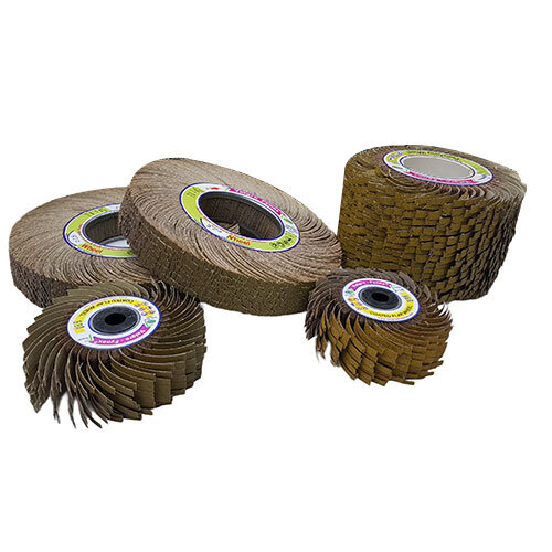Coated abrasive Finger Wheel