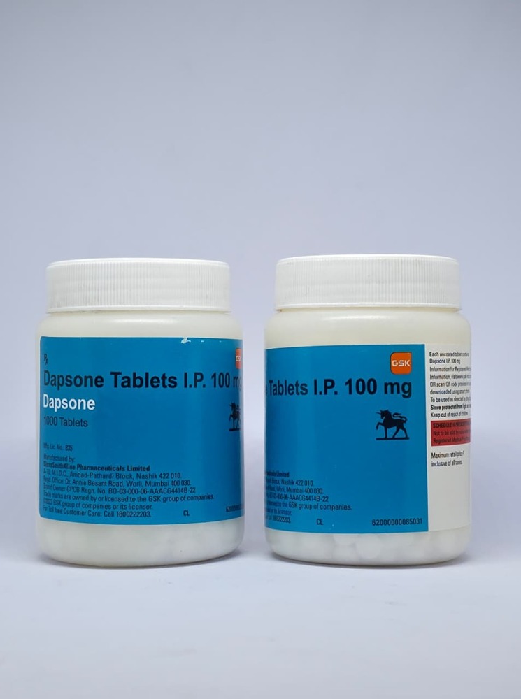 Dapsone 100 mg Tablet