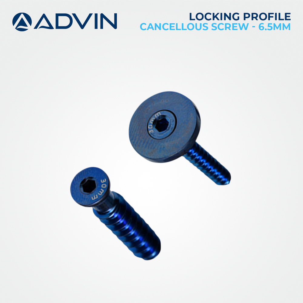Locking Profile Cancellous Screw - 6.5mm