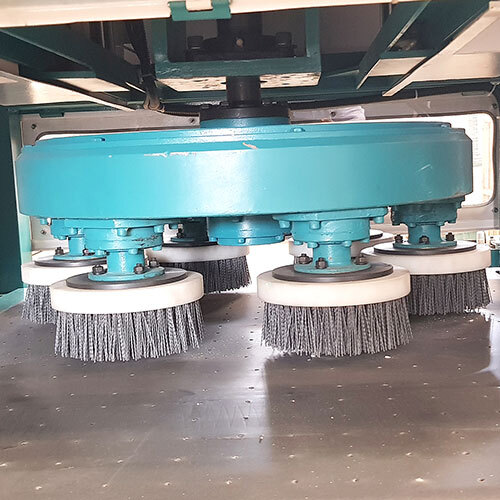 Roter Nylox Disc Brush