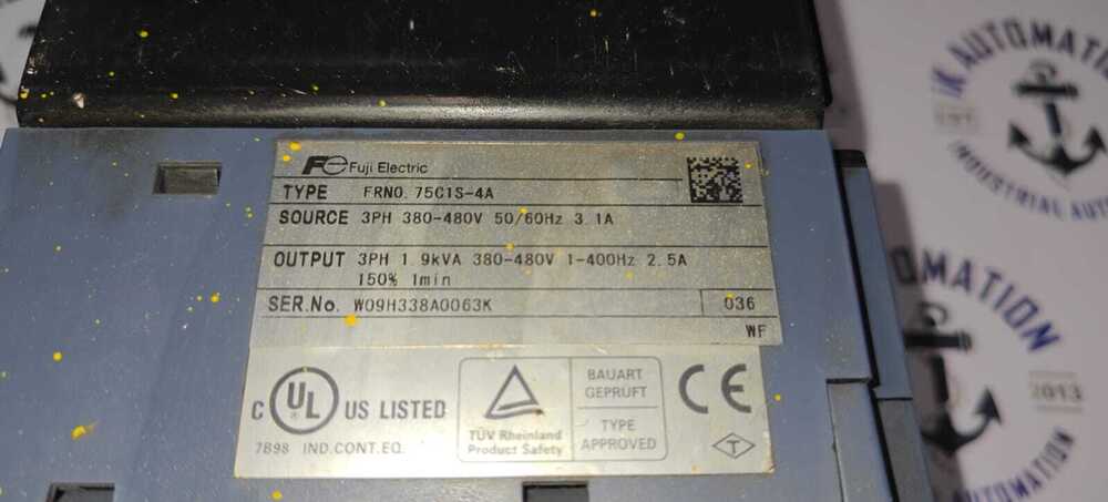 Fuij 75c1s-4a - Used Condition, High-performance Capabilities | Versatile Application For Industrial Use, Durable And Reliable Functionality