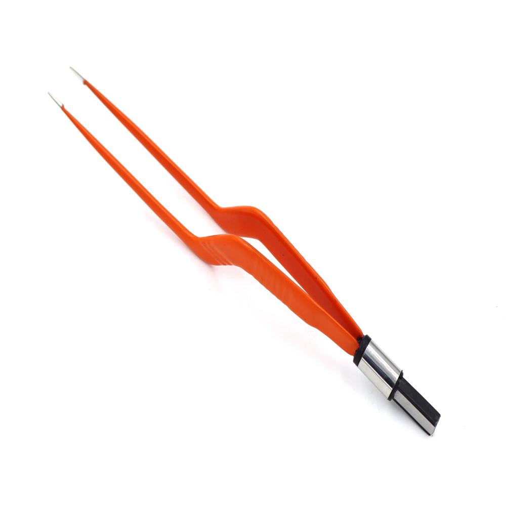Non-stick Bipolar Forceps Bayonet 8 Inch Tip 1 Mm - Size: Standard