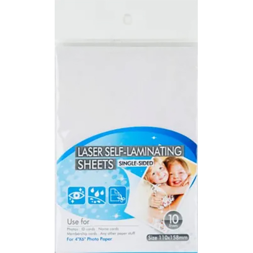 Laser Self-Laminating Sheets