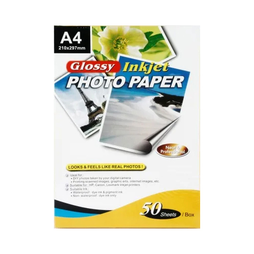 Inkjet Photo Paper - Color: White
