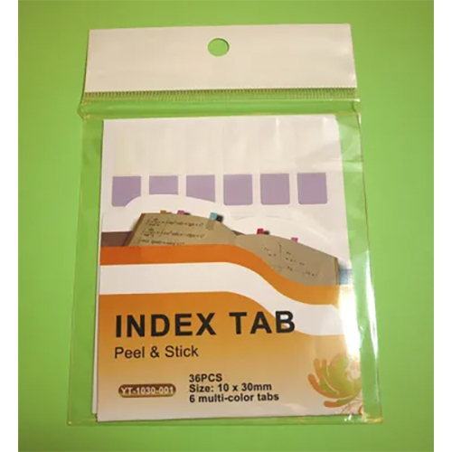 Index Tab (Yt-1030-001) - Application: Industrial