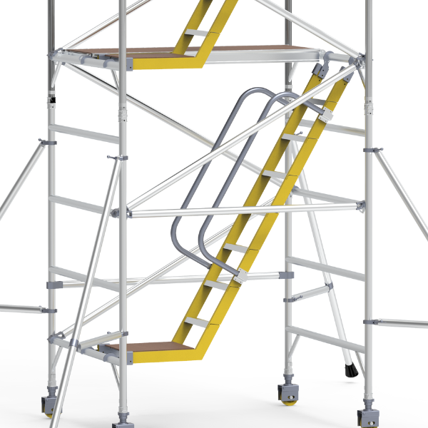 Heavy Duty Aluminum Stairway Scaffold Towers - XO Range
