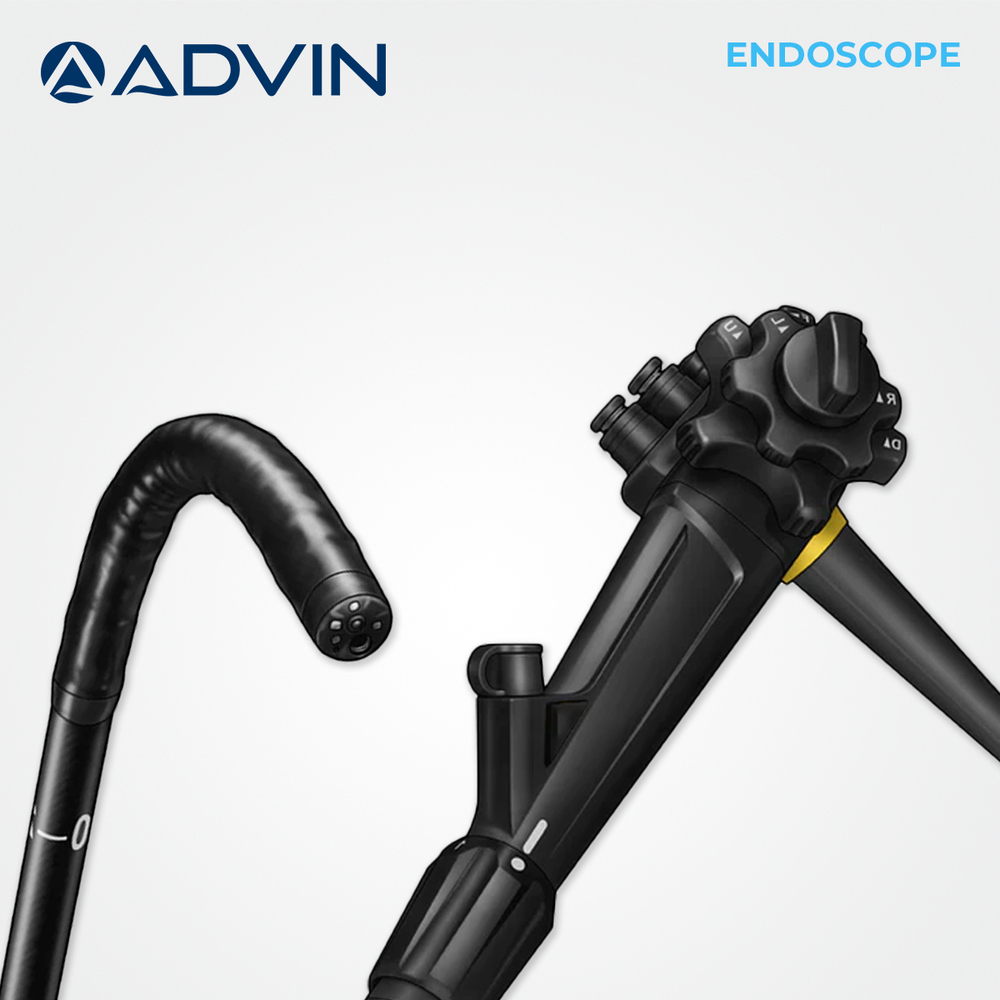 Endoscope Advin - Flexible Tube Design, Super Bright Led-at-tip Technology , Auxiliary Water Channel For Enhanced Procedure Ease