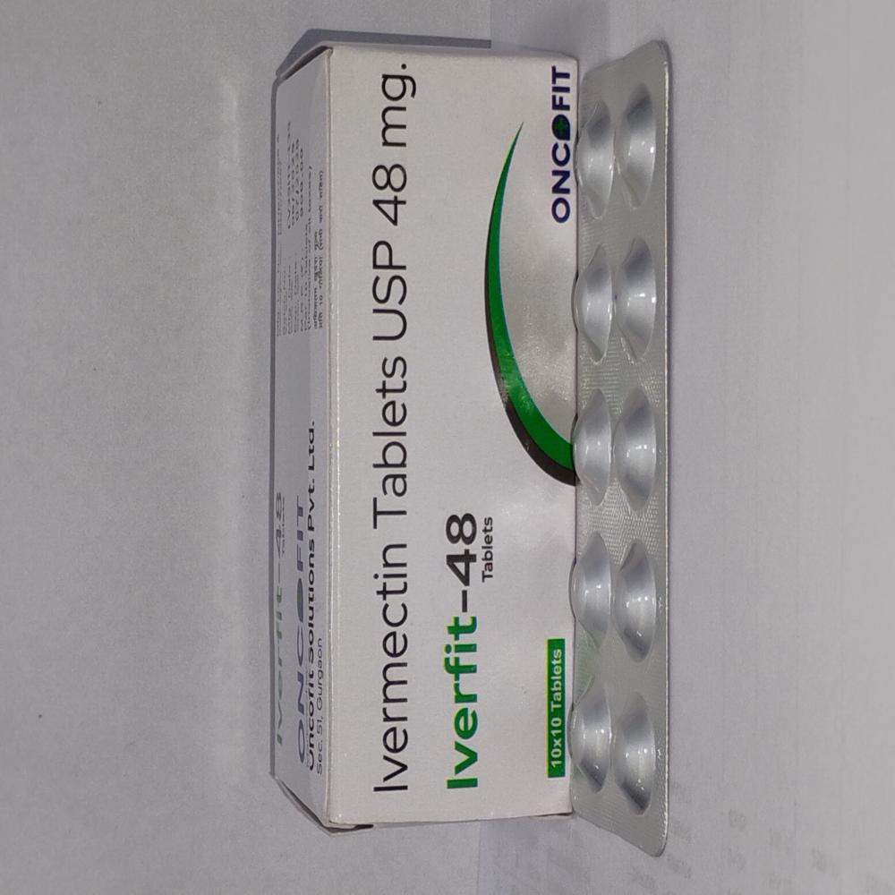 Iverfit 48mg - Ingredients: Active Ingredient: Ivermectin Usp 48 Mg