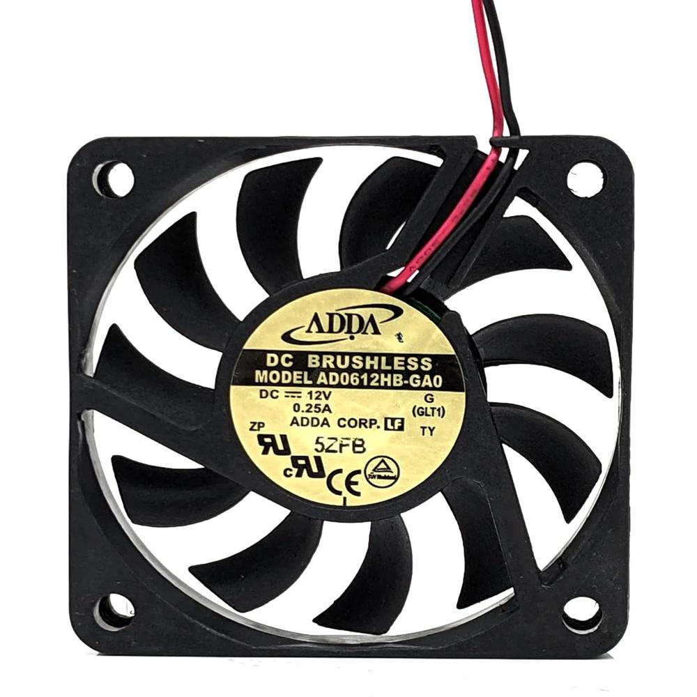 ADDA AD0612HB-GA0 6010mm DC 12V 0.25A 4600 RPM Axial Brushless Cooling Fan