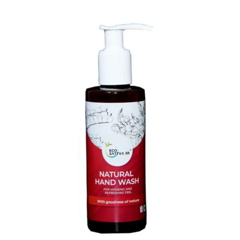 200Ml Natural Hand Wash - Color: Red