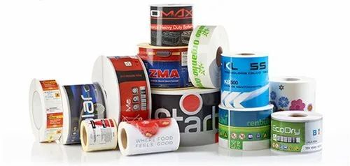 Self Adhesive Polyester Label - Color: Multicolor Available