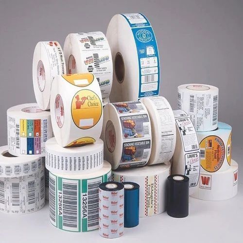 Self Adhesive Polyester Label - Color: Multicolor Available