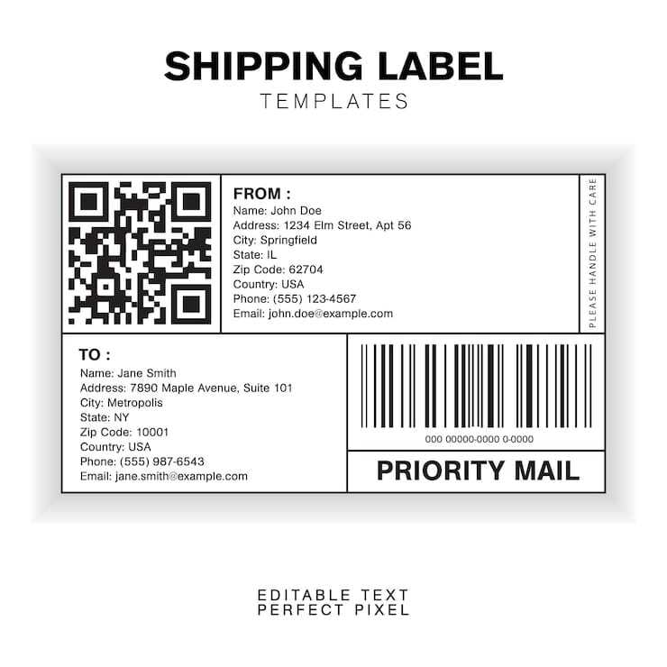 Paper QR Barcode Sticker