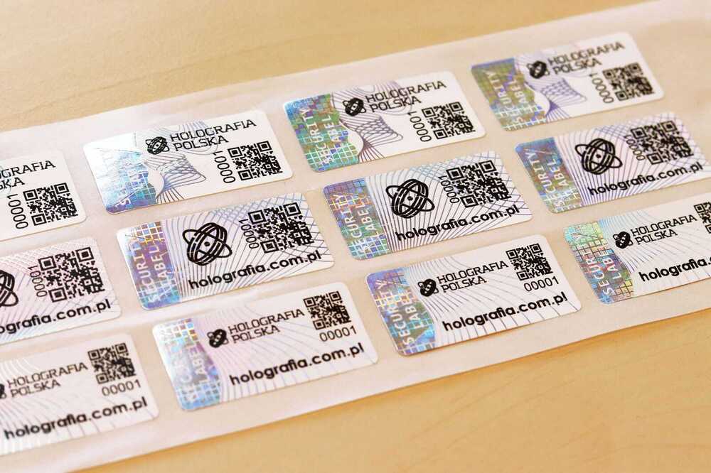 Security Void Labels - Color: Multicolor Available