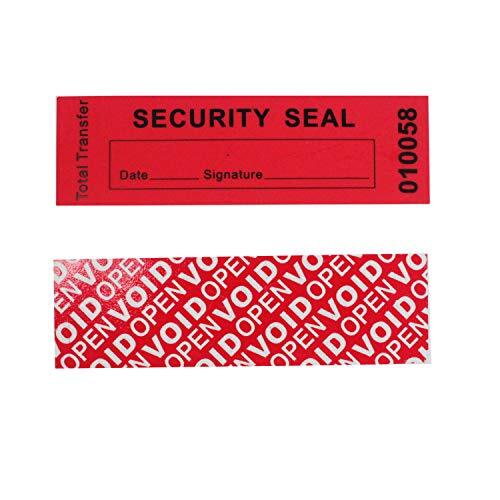 Transfer Void Security Label - Color: Any