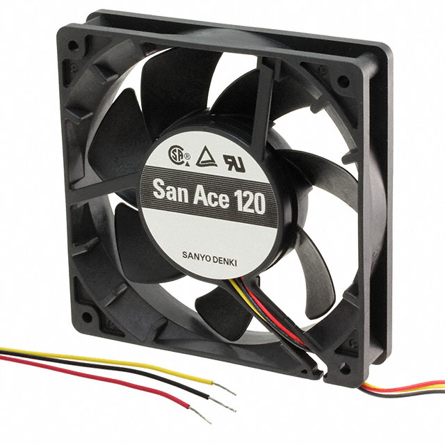 SANACE 9G1224E1011 24V DC 0.34A 11938mm Axial Cooling Fan