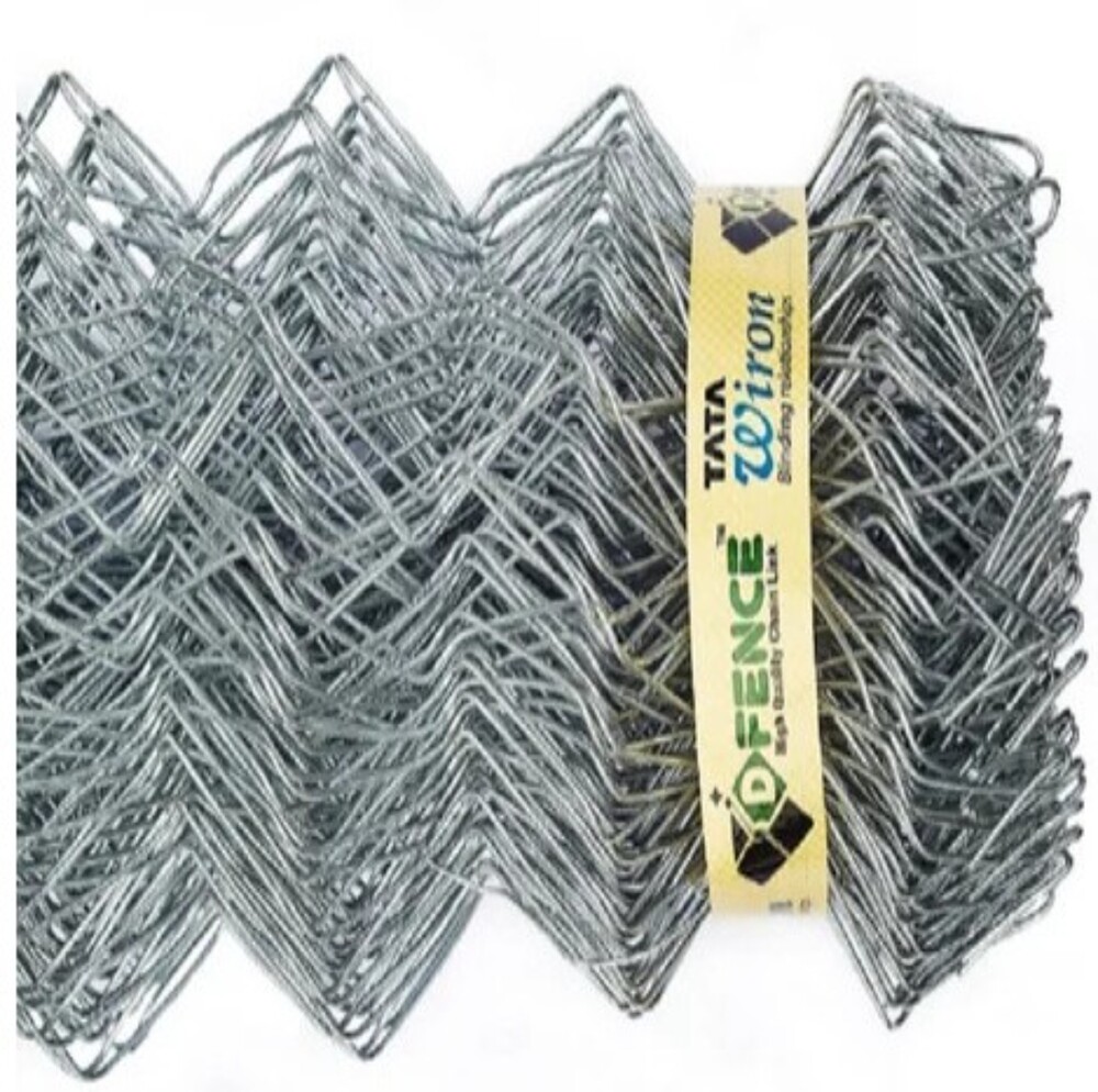 Tata Wiron Gi Chain Link Fencing - Application: Sports Field