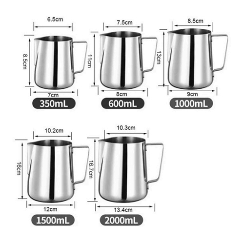 Stainless Steel Beaker - Color: Silver