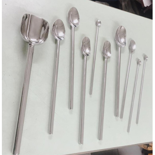 Ss Powder Spoons - Color: Silver