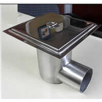 SS SIDE OUTLET GMP FLOOR DRAIN TRAP