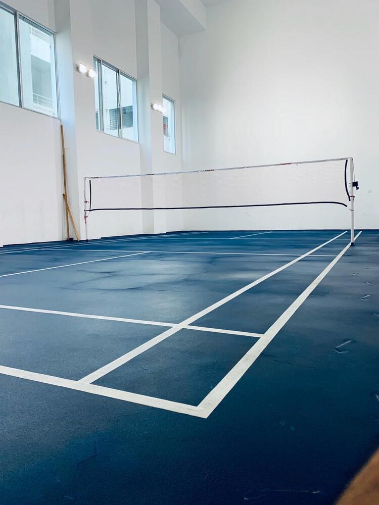 Badminton Synthetic Flooring Service
