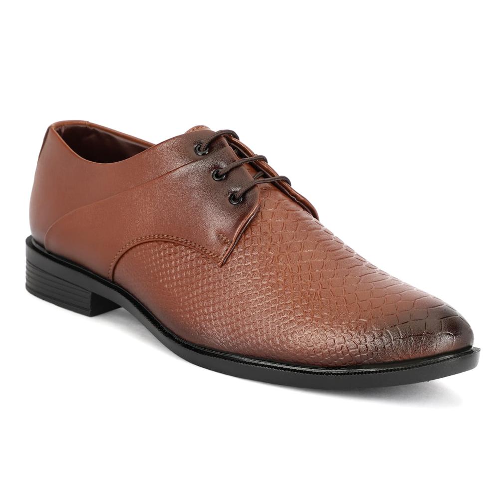 Formal Office Shoes - Color: Brown