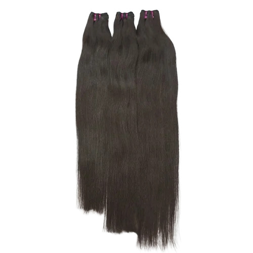 Indian Straight Human Weave Hair - Color: Available In Different Colors