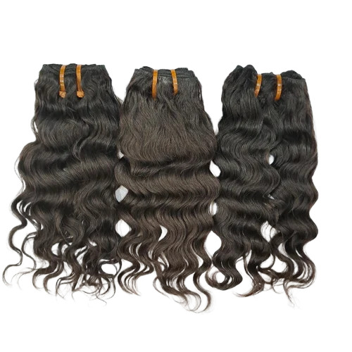Raw Unprocessed Curly Human Hair Extension - Color: Available In Different Colors