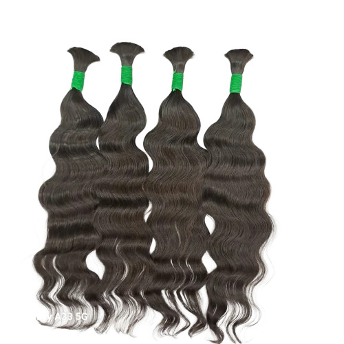 Indian Bulk Hair Extension - Color: Available In Different Colors