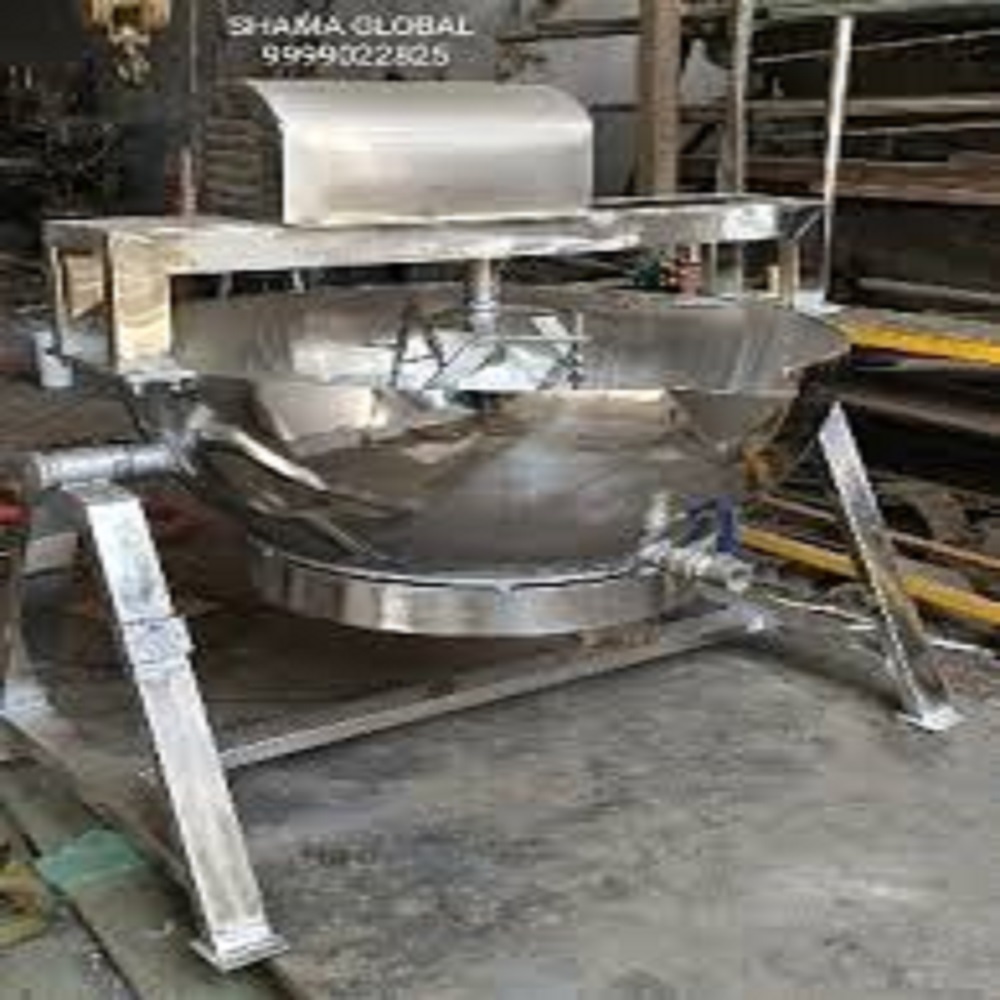 Gas oprated khoya making machine