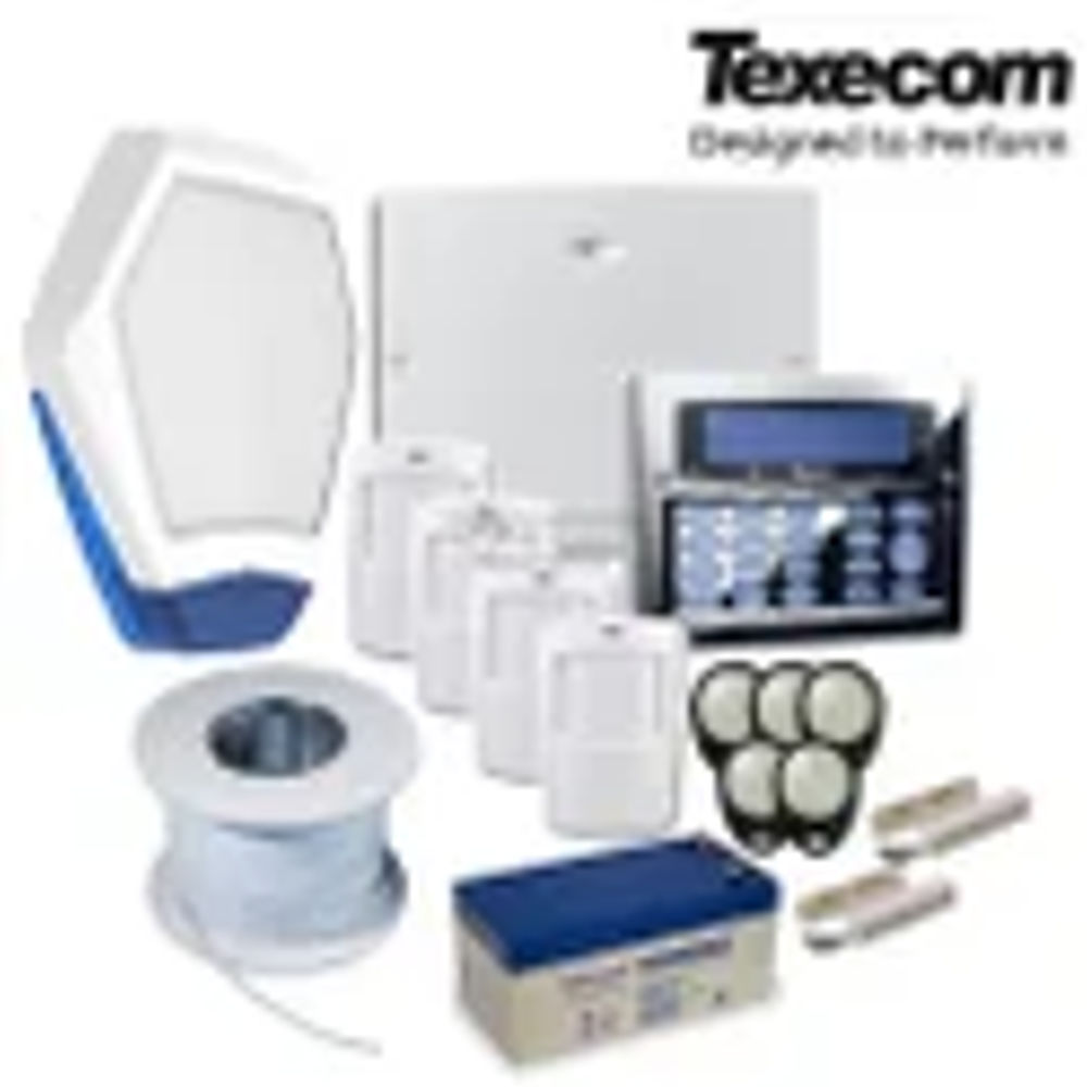 Texecom Wireless Intrusion Alarm System - Material: Plastic