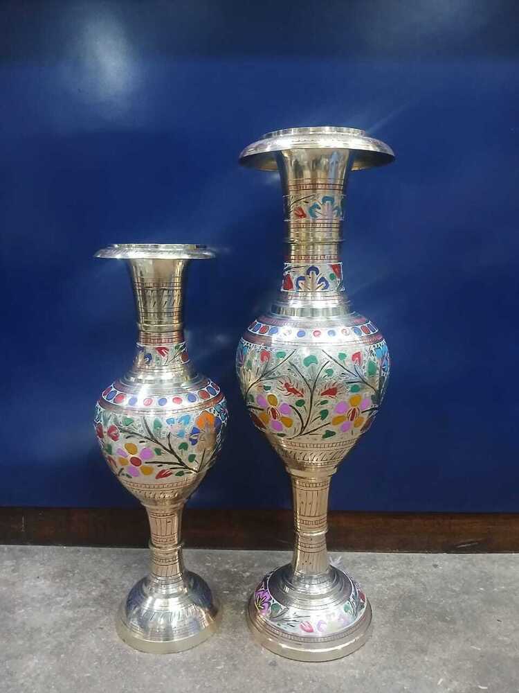 Brass flower stand