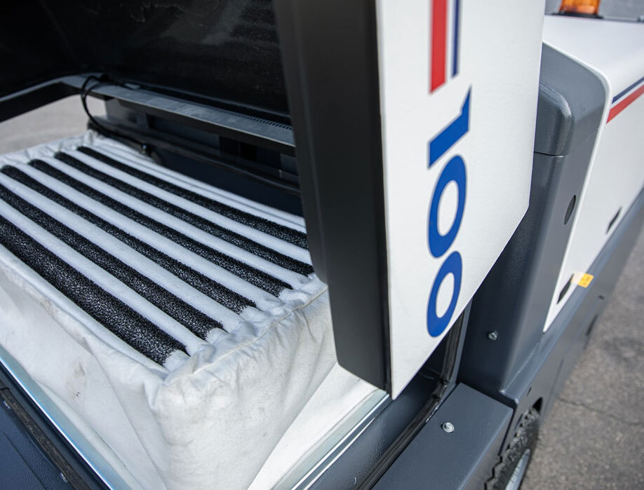 Industrial Dulevo 100 - Color: White And Grey