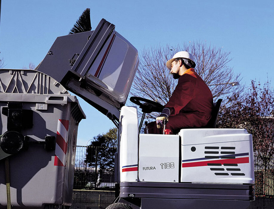 Industrial Dulevo 1100 - Color: White And Grey