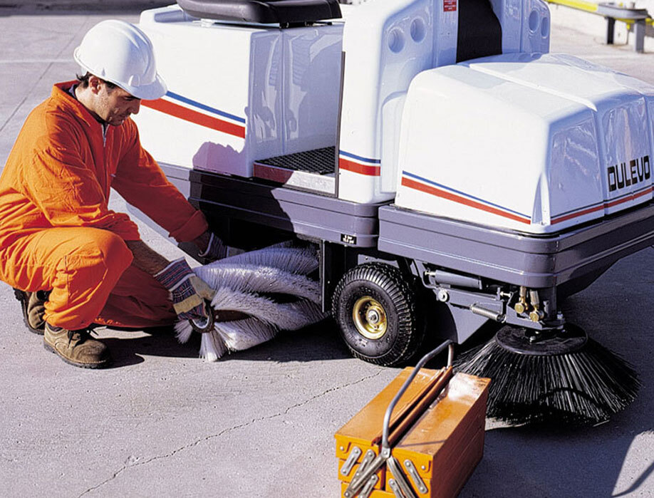 Industrial Dulevo 1100 - Color: White And Grey