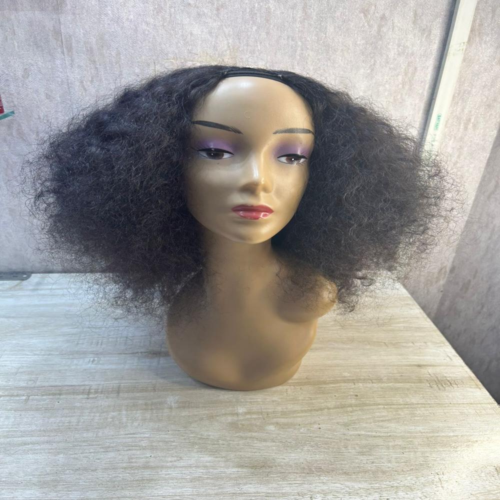 Curly Hair Lace Wigs - Color: Natural