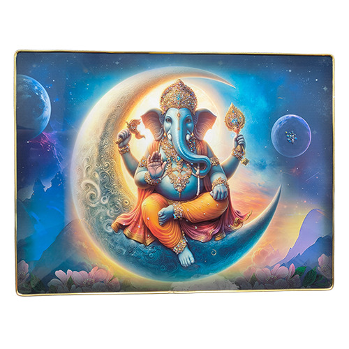 Ganesha Painting - Color: Multicolor
