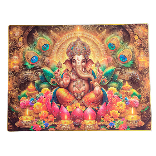 Ganesha Frame - Color: Multicolor