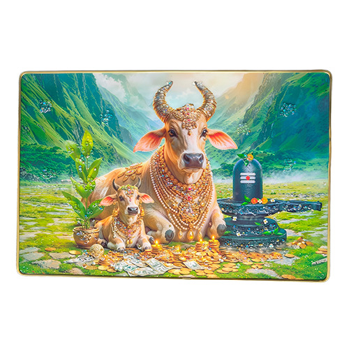 Cow Painting - Color: Multicolor