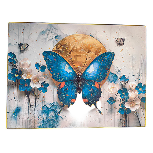 peacock picture frame