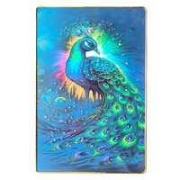 Peacock Frame - Color: Multicolor