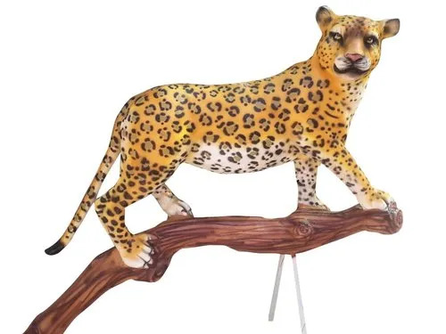Frp Tiger Statue - Color: Multicolor