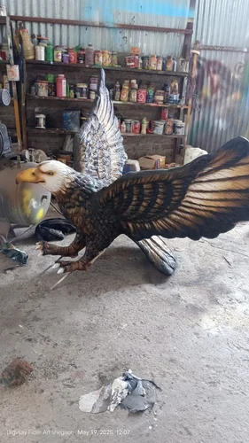 Fiber Eagle Statue