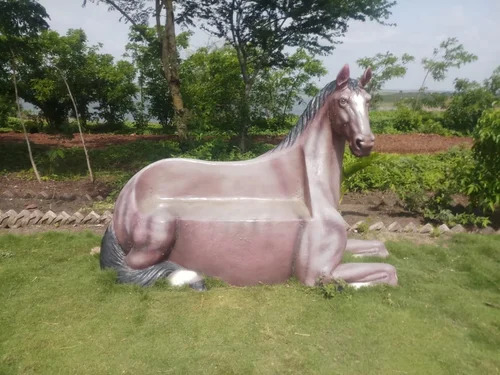 Fibre Horse Selfie Bench