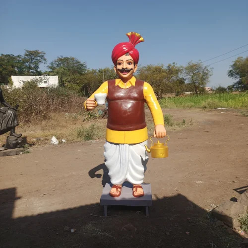 Tea Man Statue