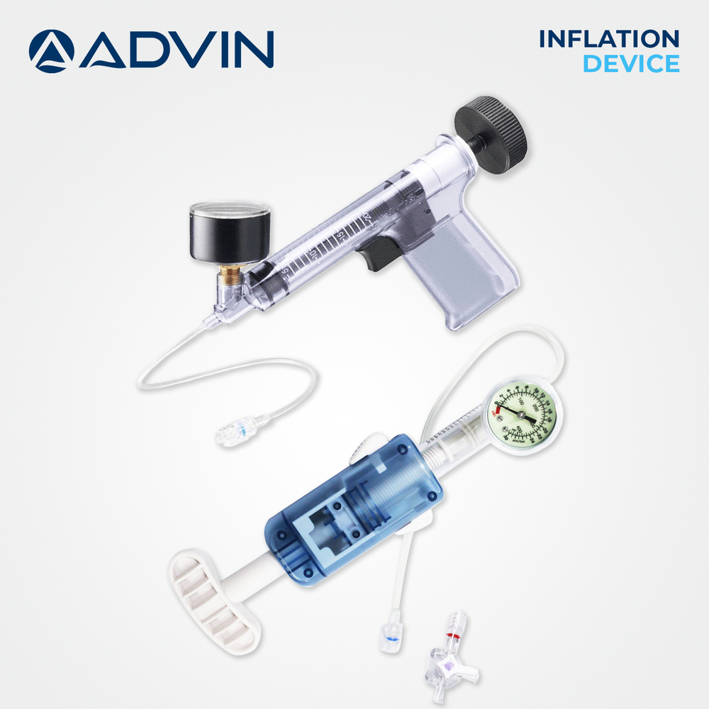 Inflation Device Advin - Durable Inflation Device for Endoscopy Dilation | Consistent Pressure Output for Reliable Performance