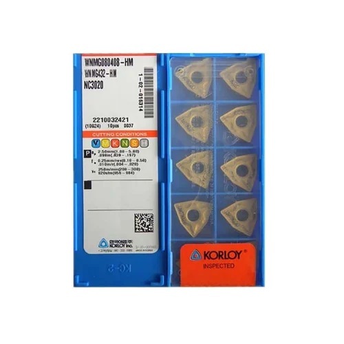 Korloy Carbide Inserts - Color: Grey